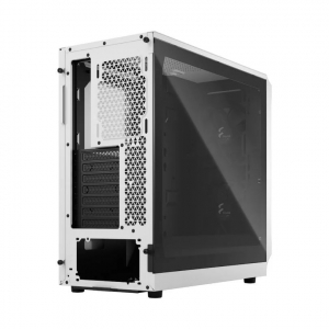 Fractal Design Focus 2 White TG Clear Tint táp nélküli ablakos ház fehér-fekete (FD-C-FOC2A-02)