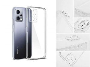 Haffner Clear Case Xiaomi Redmi Note 12 Pro+ 5G szilikon tok átlátszó (PT-6779)