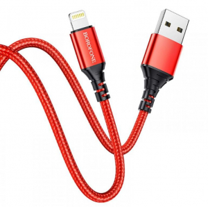 Borofone BX54Lightning Lightning - USB-A kábel 1m piros