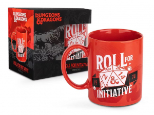 Konix Dungeons&Dragons "ROLL FOR INITIATIVE" Bögre (KX-DND-MUG-ROL)