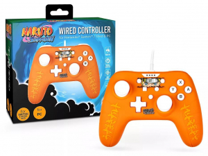 Konix Naruto Nintendo Switch/PC vezetékes kontroller narancssárga (KX-NAR-SW-PAD-O)