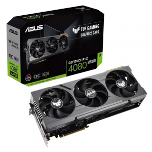 ASUS GeForce RTX 4080 SUPER 16GB TUF Gaming OC Edition videokártya (TUF-RTX4080S-O16G-GAMING)