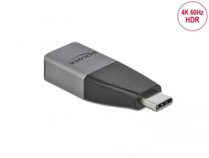 Delock USB Type-C adapter mini DisplayPort (DP Alt Mode) 4K 60 Hz – kompakt kialakítású (64121)