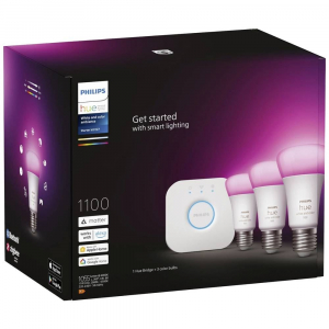 Philips Hue kezdőcsomag 3 db LED fényforrással (8719514291515)