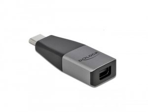 Delock USB Type-C adapter mini DisplayPort (DP Alt Mode) 4K 60 Hz – kompakt kialakítású (64121)