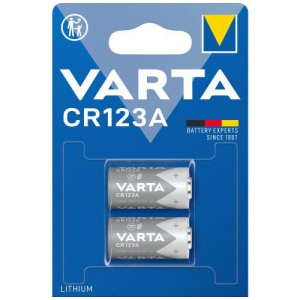 Varta CR123A Lithium fot&oacute;elem 2db (6205301402 / /4008496537327)