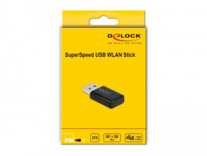 Delock USB 3.0 kétsávos WLAN ac/a/b/g/n Micro Stick 867 Mb/s (12550)