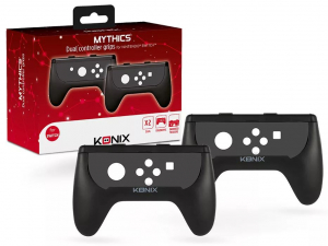 Konix Mythics Nintendo Switch Joy-Con ergonomikus foglalata fekete 2db (KX-DUOEP-NS-BK)