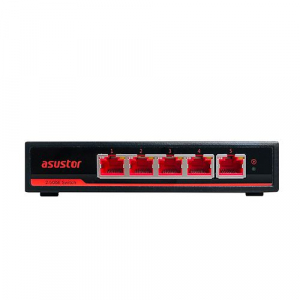 Asustor 5 portos 2.5Gbps switch (ASW205T)