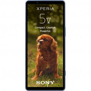 Sony Xperia 5 V 8/128GB Dual-Sim mobiltelefon kék (XQDE54C0L.EUK)