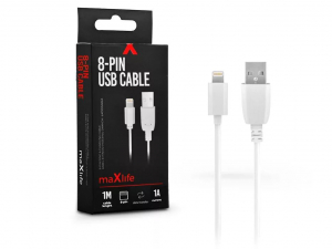 Maxlife TF-0113 USB-A - Lightning töltőkábel 1m fehér