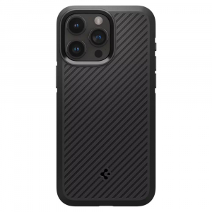 Spigen Cora Armor Apple iPhone 15 Pro Max ütésálló hátlap tok fekete (SP747509)