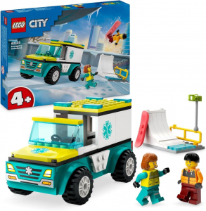 Lego City Mentőautó és snowboardos (60403)