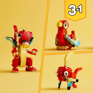 Lego Creator 3-in-1 Vörös sárkány (31145)