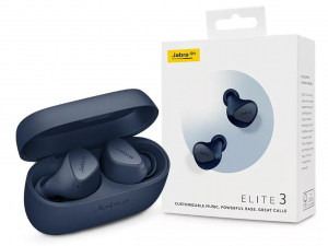 Jabra Elite 3 TWS Bluetooth fülhallgató kék