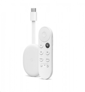 Google Chromecast + Google TV fehér (47341 / GA01919) - Bontott termék!