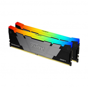 32GB 3600MHz DDR4 RAM Kingston Fury Renegade RGB Black CL16 (2x16GB) (KF436C16RB12AK2/32)