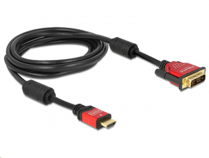 Delock 84343 HDMI apa -> DVI apa átalakító kábel 3m