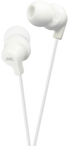 JVC HA-FX10-W fülhallgató fehér (Csúcskategóriás hangzás,L alakú csatlakozó)