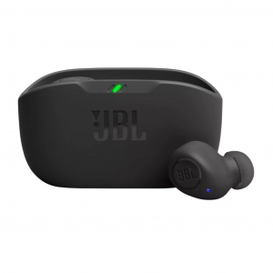 JBL Vibe Buds TWS Bluetooth fülhallgató fekete (JBLVBUDSBLK)