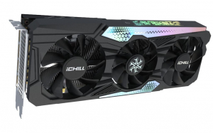 Inno3D GeForce RTX 4060 Ti 8GB DDR6 iChill X3 videokártya (C406T3-08D6X-17113389)