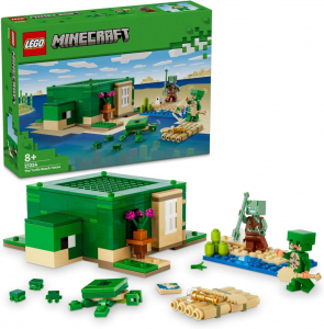 Lego Minecraft A tengerparti teknősház (21254)