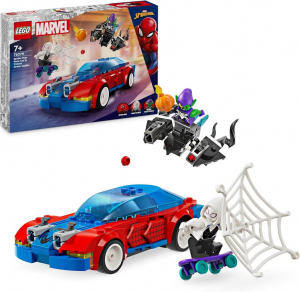 Lego Marvel Pókember versenyautó & Venomizált Zöld Manó (76279)