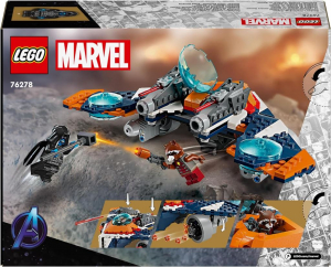 Lego Marvel Mordály Warbird repülője vs. Ronan (76278)