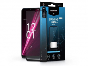 MyScreen Protector Diamond Glass Lite Edge2.5D Full Glue Telekom T Phone 5G edzett üveg kijelzővédő fólia fekete kerettel (LA-2284)