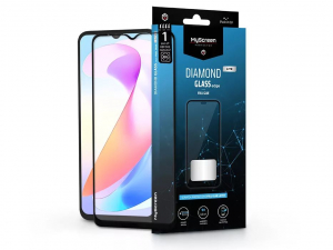 MyScreen Protector Diamond Glass Lite Edge2.5D Honor X6A edzett üveg képernyővédő fólia fekete (MS225229)