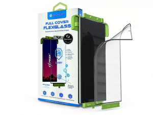 Bestsuit Flexglass 3D Full Cover Biomaster Xiaomi 12 Pro rugalmas üveg képernyővédő fólia fekete kerettel (PT-6590)