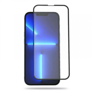 Bestsuit Flexglass 3D Full Cover Apple Iphone 12 / 12 Pro rugalmas üveg képernyővédő fólia fekete kerettel (PT-6560)