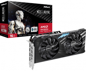 ASRock Radeon RX 7600 XT Challenger 16GB OC videokártya (RX7600XT CL 16GO)