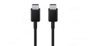 Samsung USB-C - USB-C adat és töltőkábel 1,8m fekete (EP-DW767JBE)