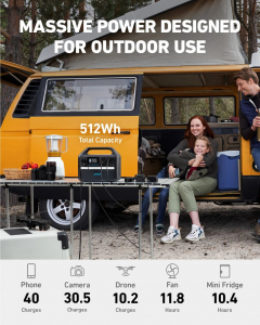 Anker 535 Portable Power Station PowerHouse 512Wh | 500W (A1751311)