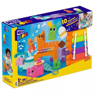 Mega Bloks: Zenélő farm játékszett - 40 db-os (HPB46)