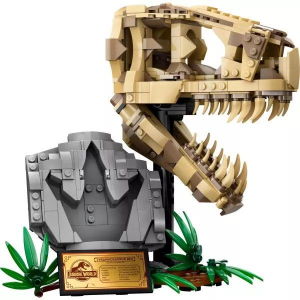 LEGO® Jurassic World: Dinoszaurusz maradványok: T-Rex koponya (76964)