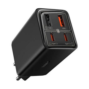 Baseus GAN6 Pro gyorstöltő 2xUSB-C + 2xUSB-A 65W fekete (P10162701113-00)