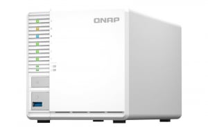 QNAP hálózati adattároló NAS (8GB) (3HDD) (TS-364-8G)