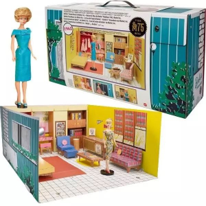 Mattel Barbie: Retro Álomház Babával és Kiegészítőkkel (GNC38)