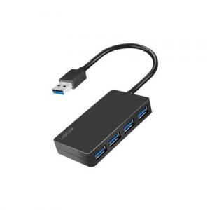 Logilink 4 portos USB 3.2 Gen1 Hub fekete (UA0396)