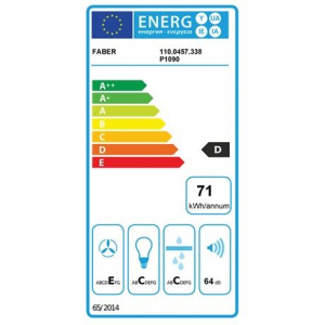 Faber STRIP SMART PB X A60/3 hagyományos páraelszívó inox