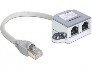 Delock RJ45 oszt&oacute; (65441)
