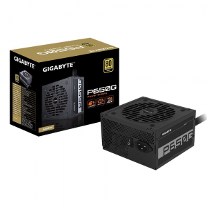 Gigabyte P650G 650W tápegység fekete (GP-P650G)