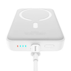 Baseus Magnetic Mini Air Power Bank 10000mAh 20W fehér (P10059001223-00)