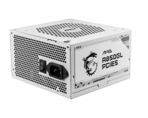 MSI MAG A850GL PCIE5 WHITE 850W t&aacute;pegys&eacute;g