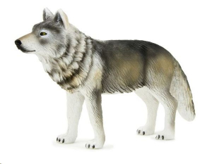 Animal Planet Kanadai erdei farkas álló figura (MJ387025)