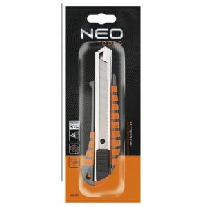 NEO Tools törhető pengés kés, pengeszélesség: 18mm (63-011)