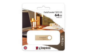 Pen Drive 64GB Kingston DataTraveler SE9 (Gen 3) USB 3.2 Gen 1 (DTSE9G3/64GB)