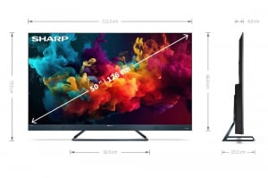 Sharp 50FQ5EG 50" 4K UHD Quantum Dot Google LED TV